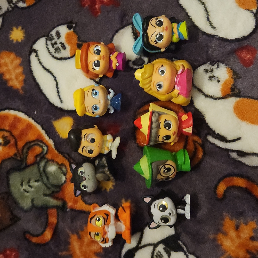 Bundle- Cinderella, Charming, Step Sisters, Lucifer, ShereKhan, Aurora, Fairies